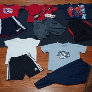 HuGe Lot Boy Clothes Size 4T ADIDAS GAPKIDS MARVEL MORE